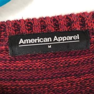 American Appeal thick red sweater